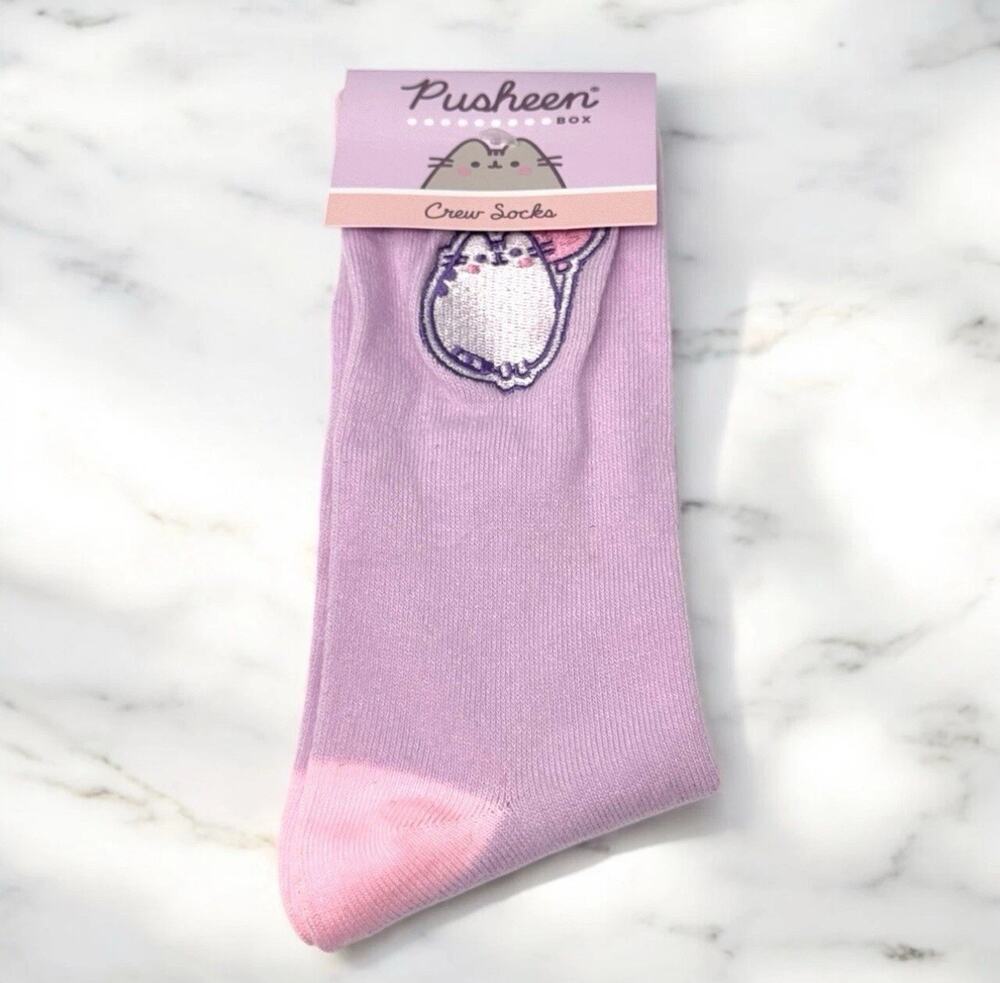 PUSHEEN CREW SOCKS - Pusheen Box 15th Anniversary Exclusive (NEW) Spring 2025